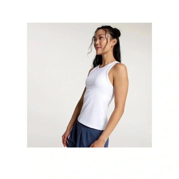New bundle 2 women’s Calia Ribbed racer back tank top white & black size XS - Picture 4 of 14